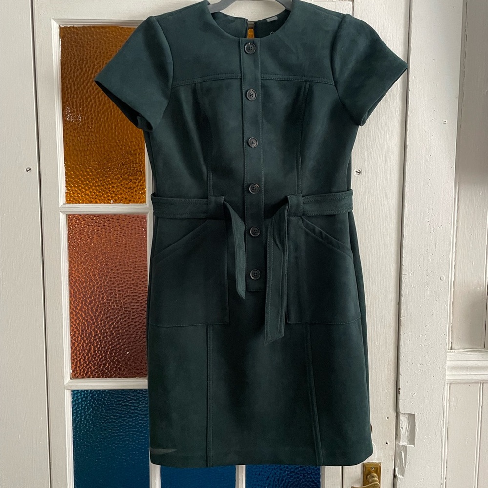 Calvin Klein Dark Green Mini Dress